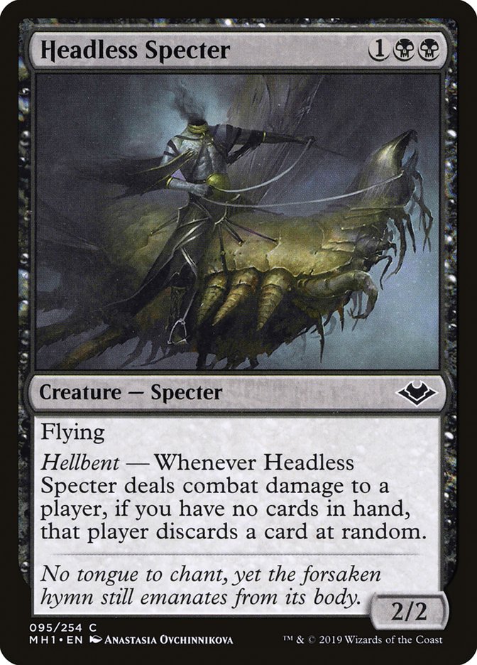 Headless Specter [Modern Horizons] (MH1 95)