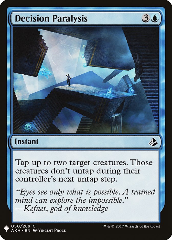 Decision Paralysis [Mystery Booster] (MB1 344)