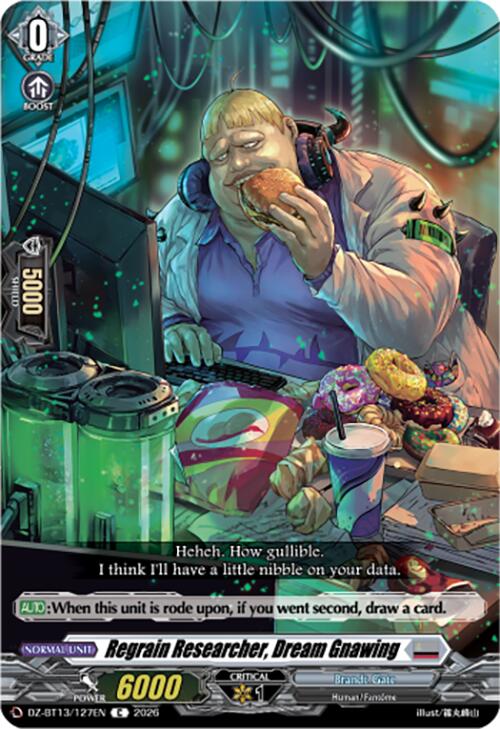 Regrain Researcher, Dream Gnawing (DZ-BT13/127EN) [Parallactic Clash]