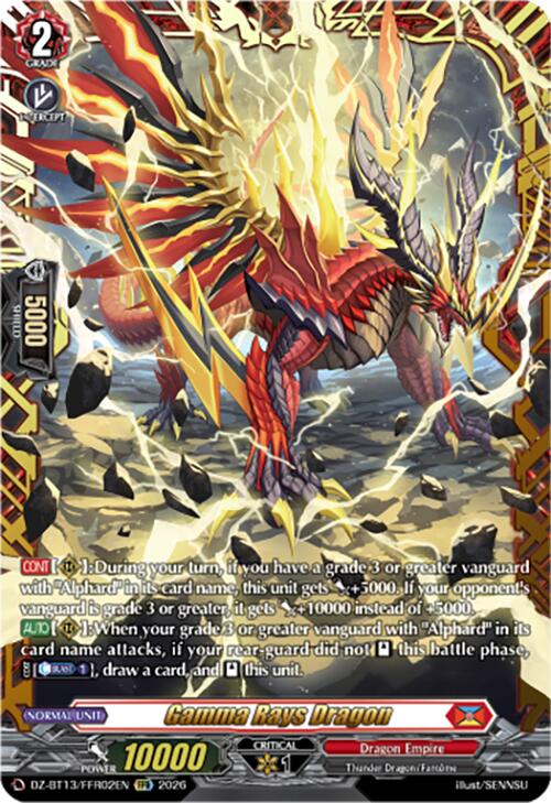 Gamma Rays Dragon (DZ-BT13/FFR02EN) [Parallactic Clash]