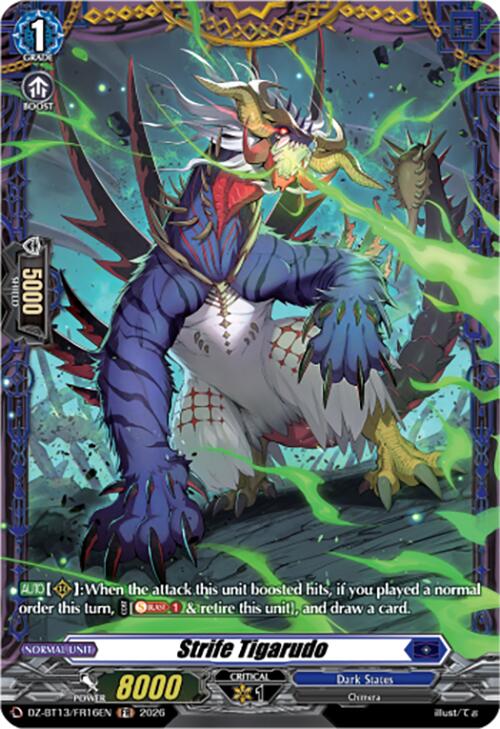 Strife Tigarudo (DZ-BT13/FR16EN) [Parallactic Clash]