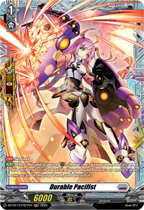 Durable Pacifist (DZ-BT13/FR27EN) [Parallactic Clash]