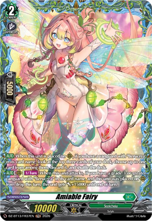Amiable Fairy (DZ-BT13/FR37EN) [Parallactic Clash]