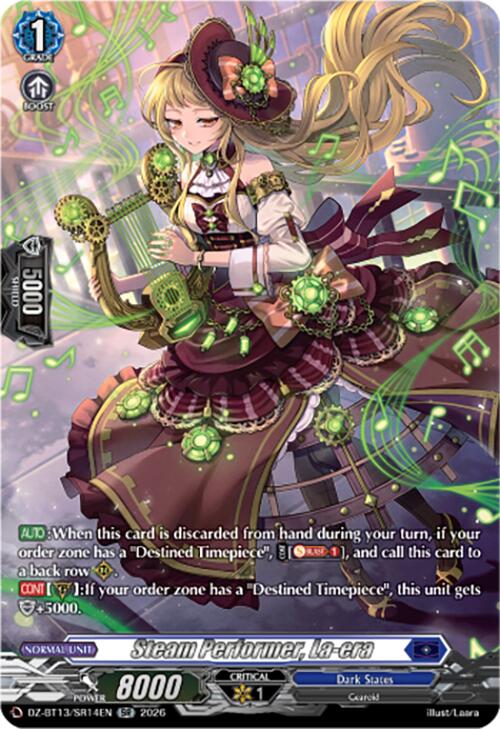 Steam Performer, La-era (DZ-BT13/SR14EN) [Parallactic Clash]