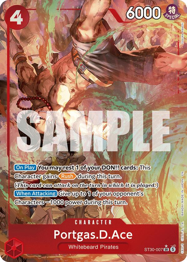 Portgas.D.Ace (Parallel) [Starter Deck EX: Gear 5]
