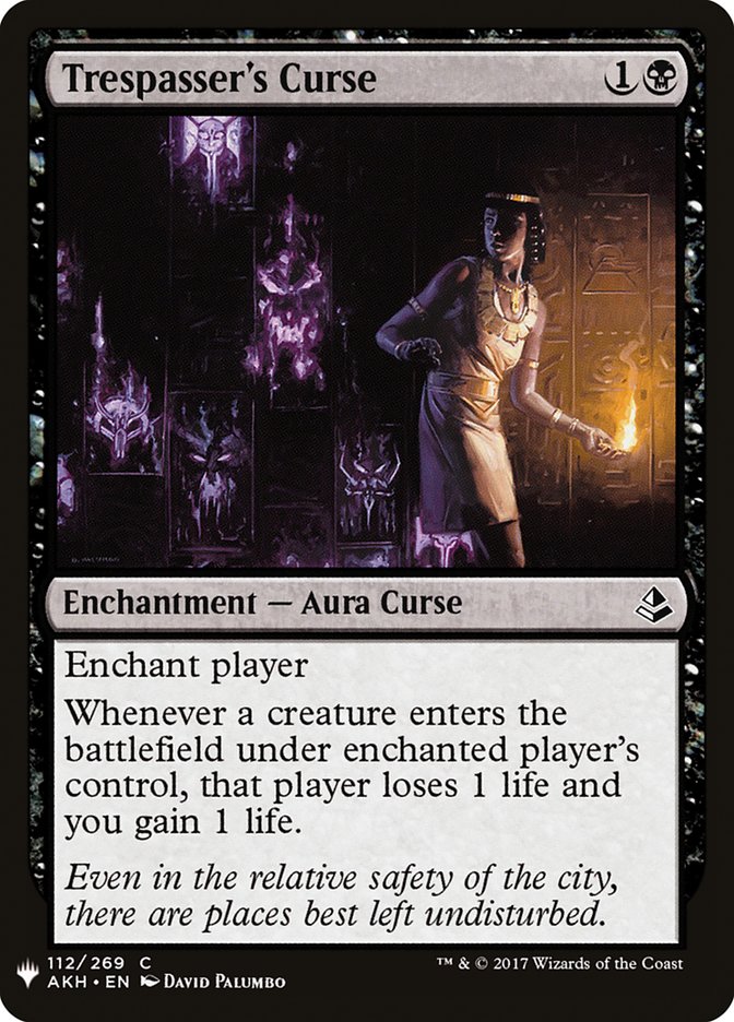 Trespasser's Curse [Mystery Booster] (MB1 800)