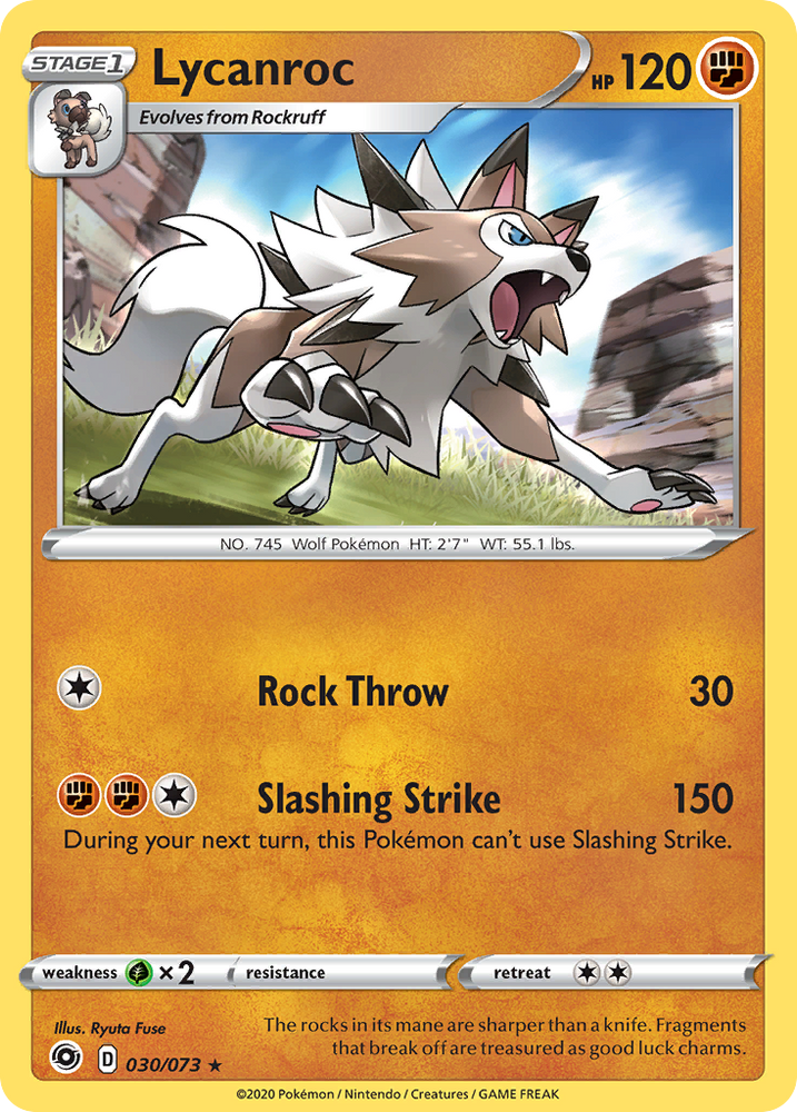 Lycanroc (30/073) [Sword & Shield: Champion's Path]