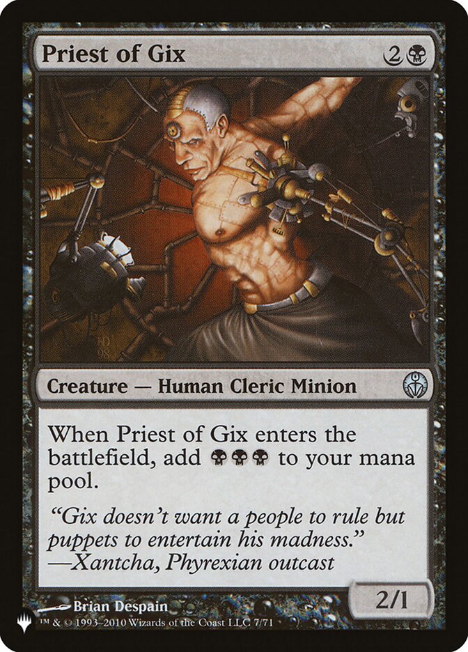 Priest of Gix [The List] (LDDE 7)