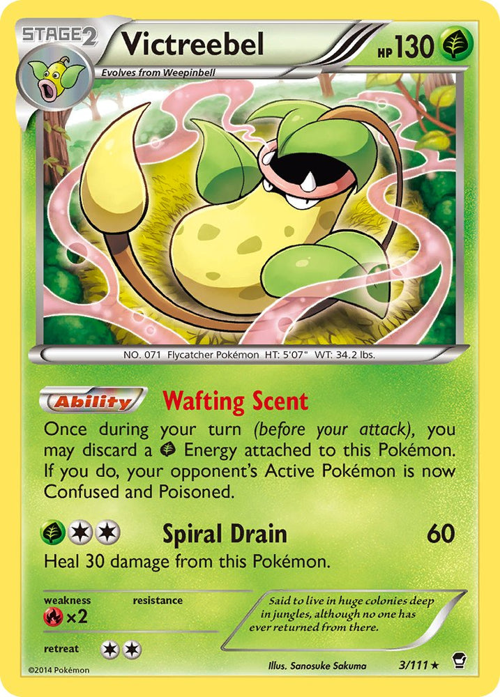 Victreebel (XY Furious Fists) (3/111) [Theme Deck Exclusives]