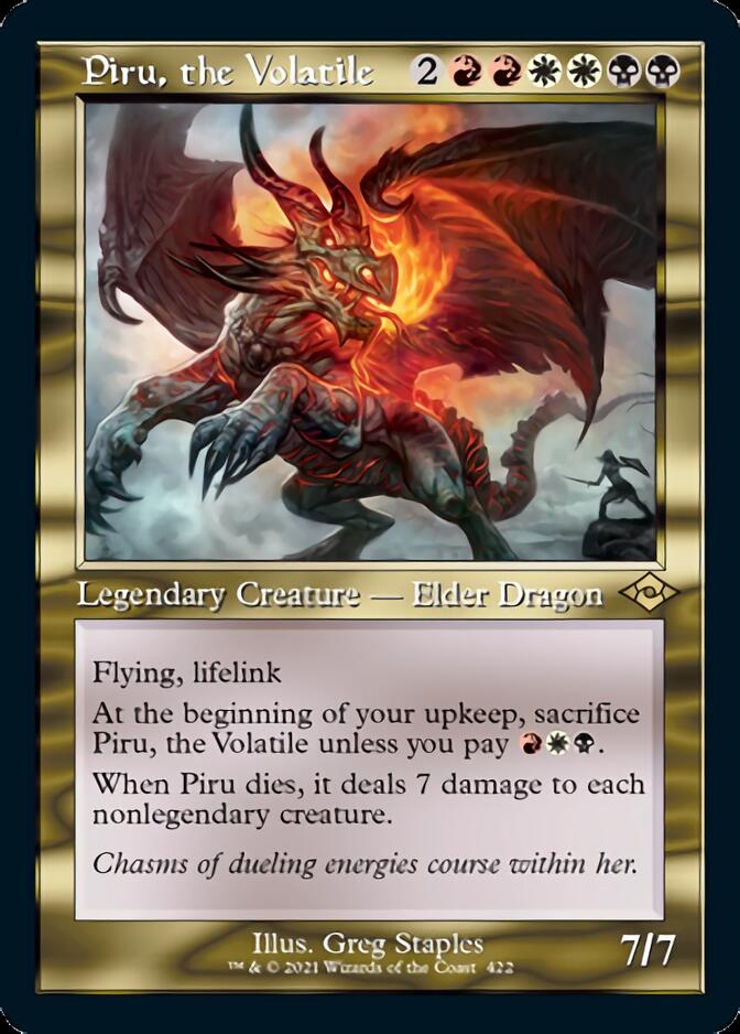 Piru, the Volatile (Retro) [Modern Horizons 2] (MH2 422)