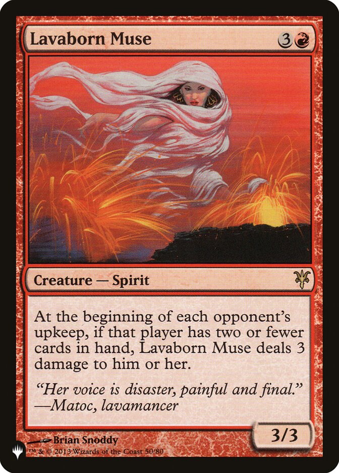 Lavaborn Muse [The List] (LDDK 50)