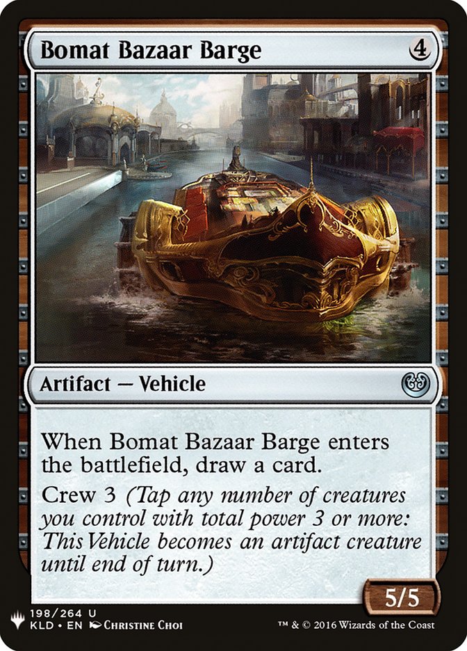 Bomat Bazaar Barge [Mystery Booster] (MB1 1550)