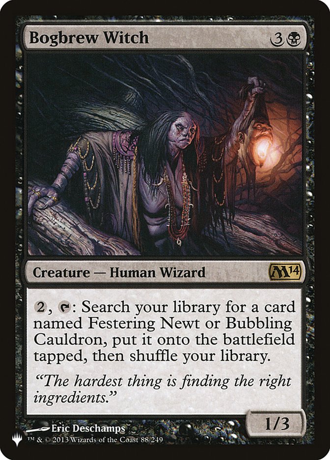 Bogbrew Witch [The List] (LM14 88)
