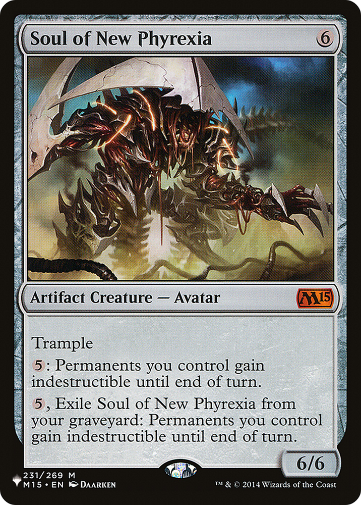 Soul of New Phyrexia [The List] (LM15 231)