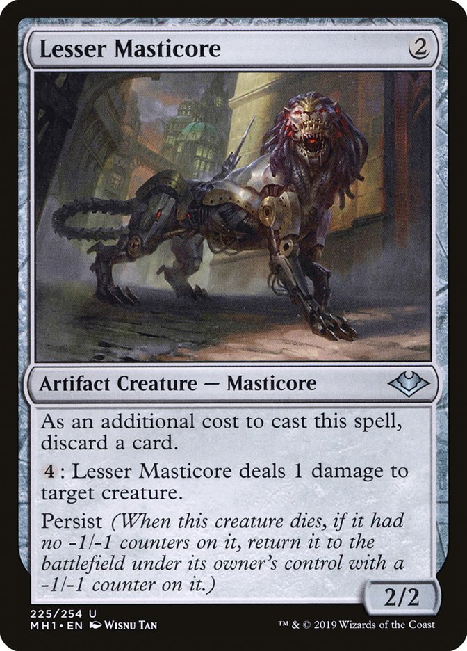 Lesser Masticore [Modern Horizons] (MH1 225)