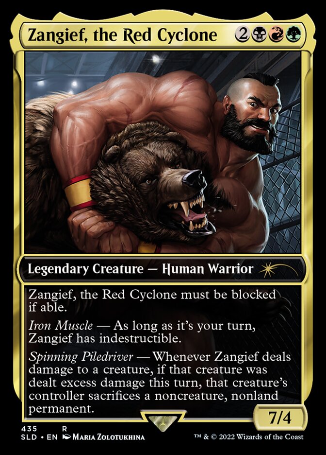 Zangief, the Red Cyclone [Secret Lair Drop Series] (SLD 435)