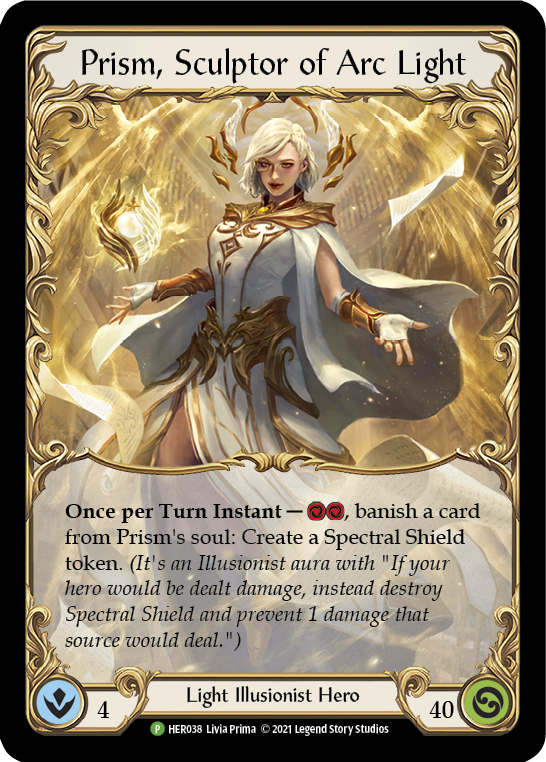 Prism, Sculptor of Arc Light [HER038] Rainbow Foil