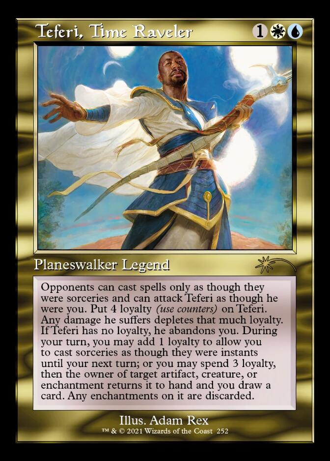 Teferi, Time Raveler (Retro) [Secret Lair Drop Series] (SLD 252)