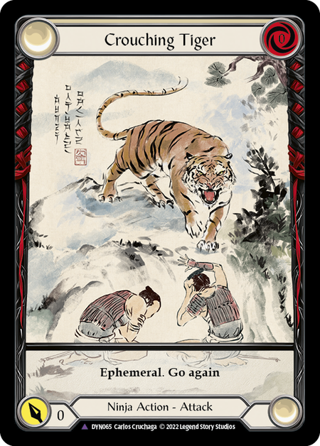 Crouching Tiger [DYN065] (Dynasty)  Cold Foil