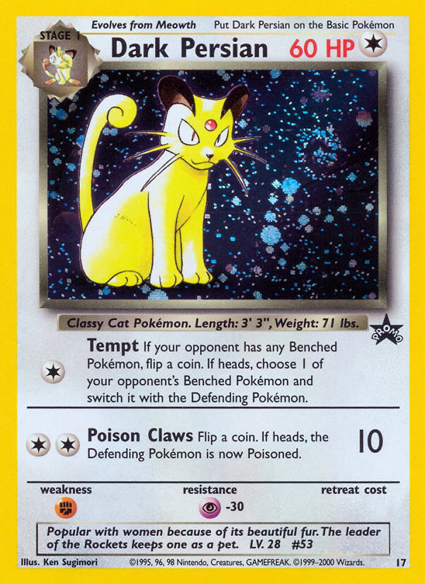 Dark Persian (17) [Wizards: Black Star Promos]