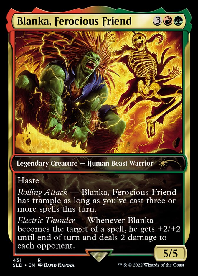 Blanka, Ferocious Friend [Secret Lair Drop Series] (SLD 431)