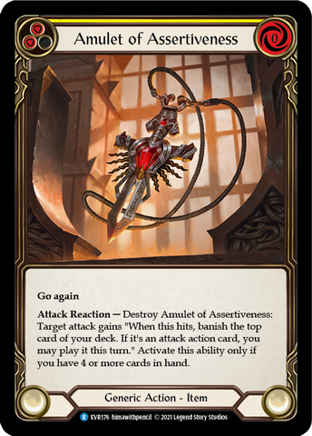 Amulet of Assertiveness [EVR176] 1st Edition Normal