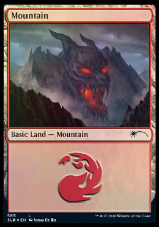 Mountain (Develish) (565) [Secret Lair Drop Promos] (PSLD 565)