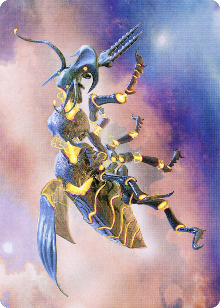 Zabaz, the Glimmerwasp Art Card [Modern Horizons 2 Art Series] (AMH2 65)