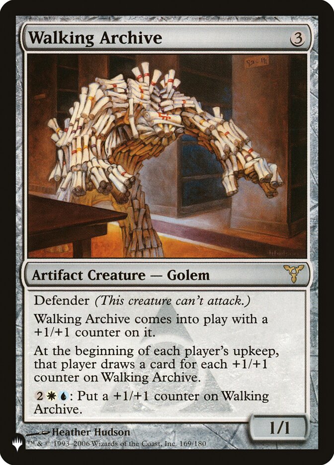 Walking Archive [The List] (LDIS 169)