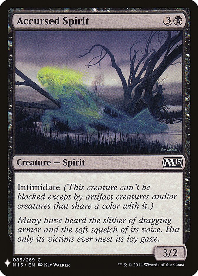 Accursed Spirit [Mystery Booster] (MB1 559)