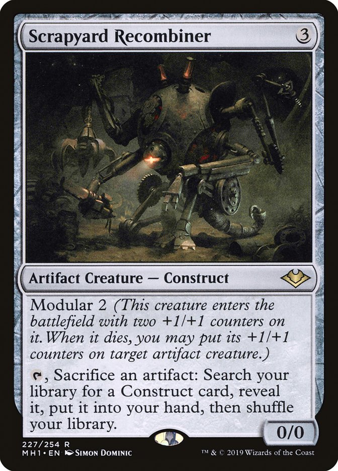 Scrapyard Recombiner [Modern Horizons] (MH1 227)