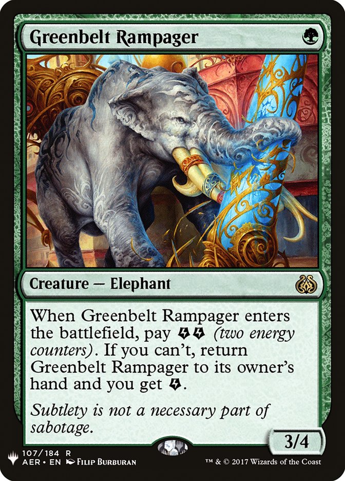 Greenbelt Rampager [Mystery Booster] (MB1 1228)