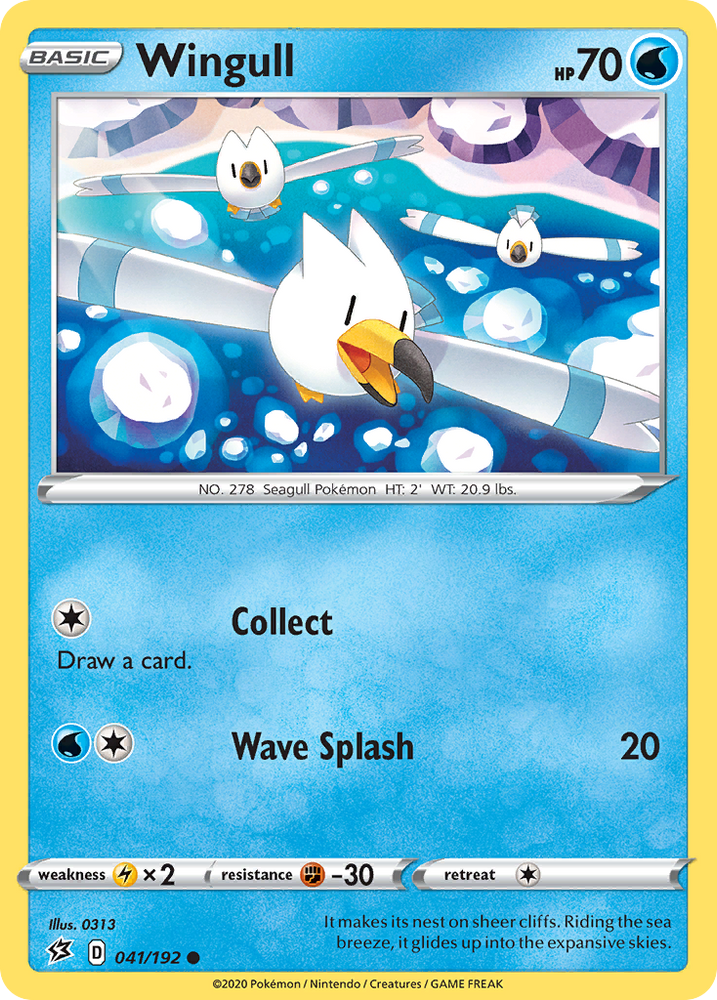 Wingull (41/192) [Sword & Shield: Rebel Clash]
