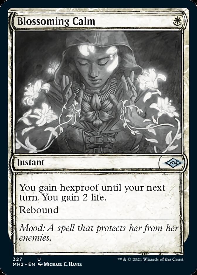 Blossoming Calm (Sketch) [Modern Horizons 2] (MH2 327)