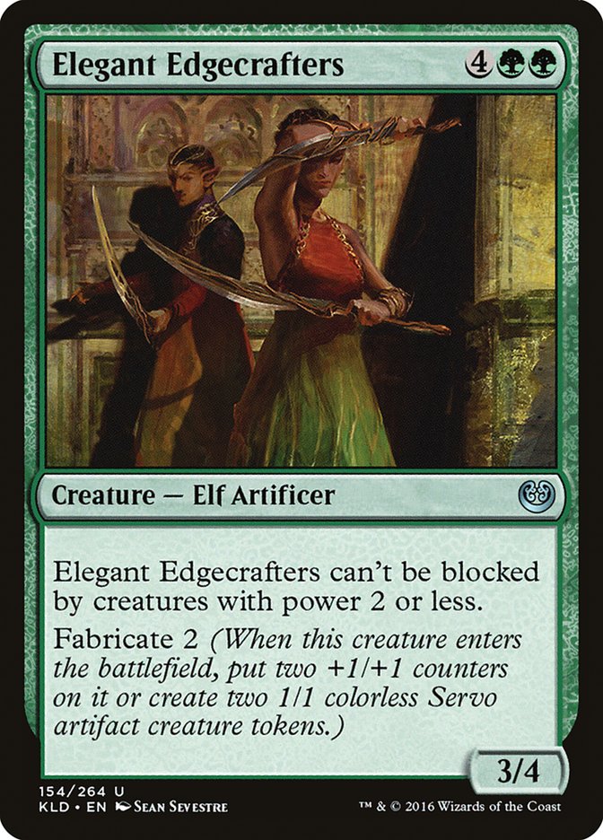 Elegant Edgecrafters [Kaladesh] (KLD 154)