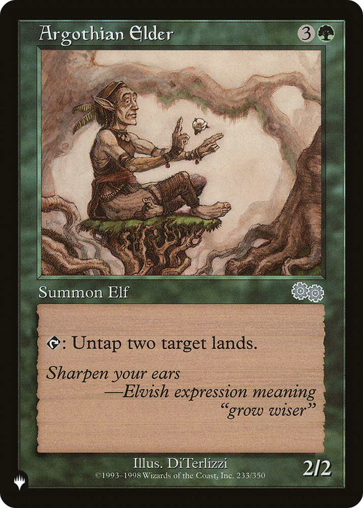 Argothian Elder [The List] (LUSG 233)
