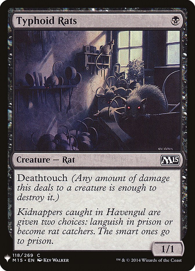 Typhoid Rats [Mystery Booster] (MB1 803)