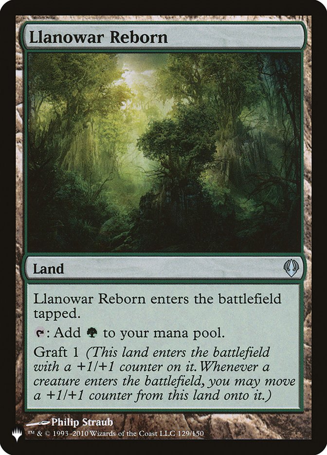 Llanowar Reborn [The List] (LARC 129)