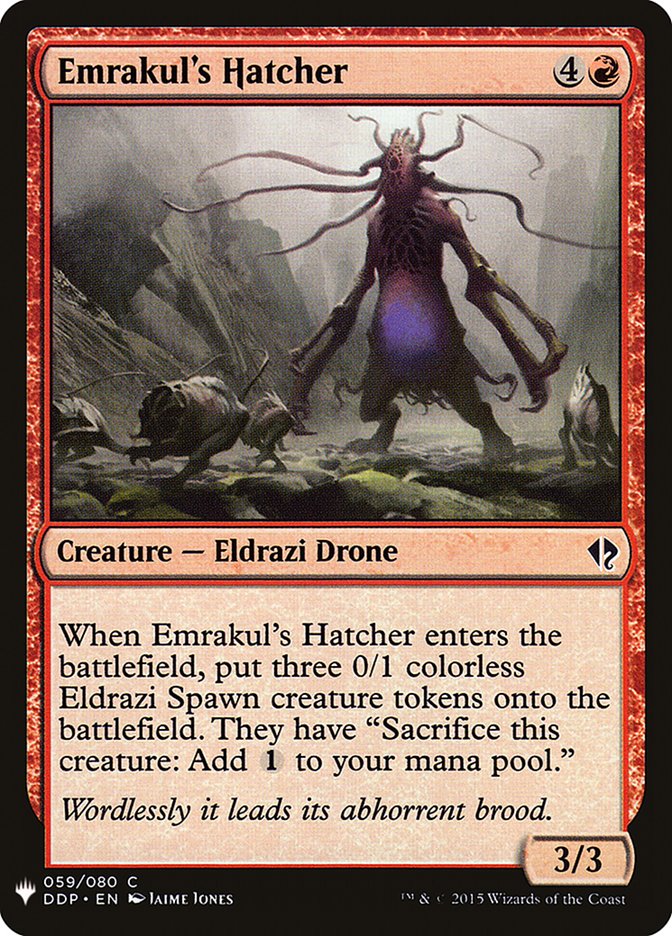 Emrakul's Hatcher [Mystery Booster] (MB1 915)