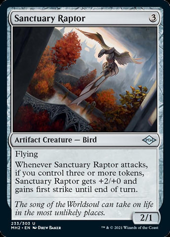 Sanctuary Raptor [Modern Horizons 2] (MH2 233)