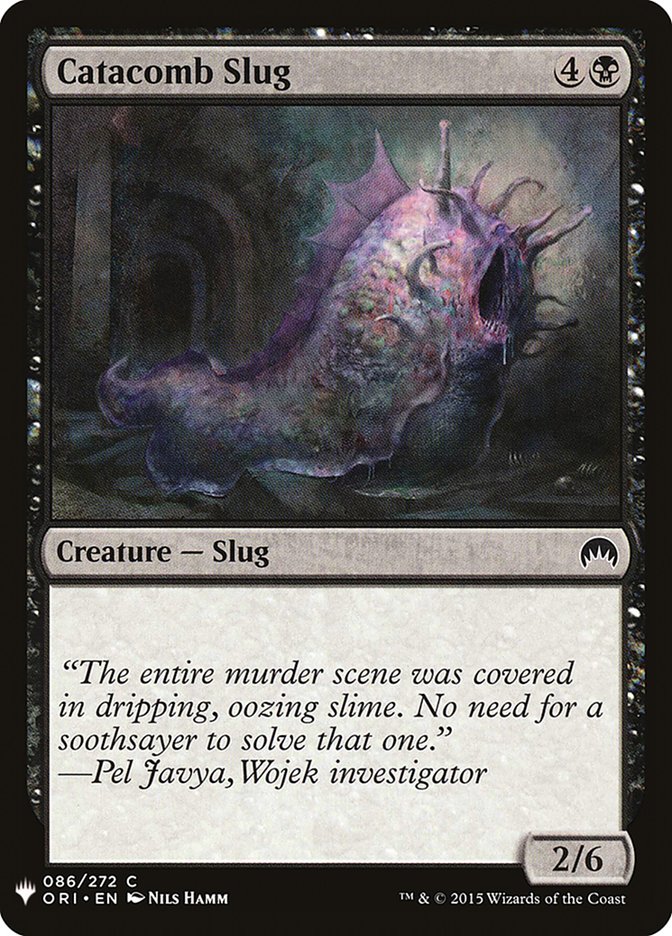 Catacomb Slug [Mystery Booster] (MB1 595)