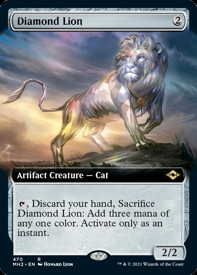 Diamond Lion (Extended) [Modern Horizons 2] (MH2 470)