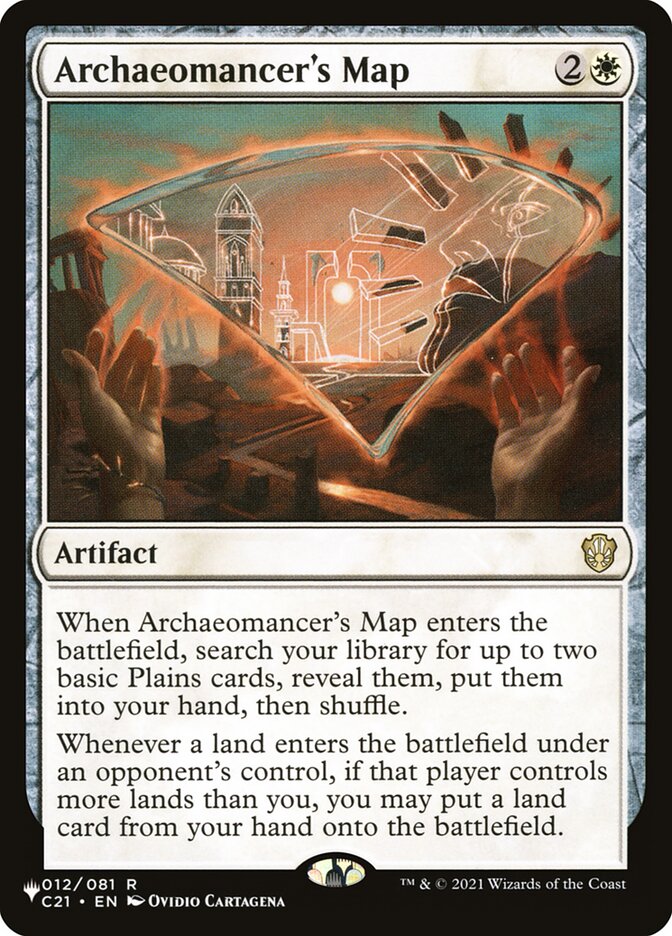 Archaeomancer's Map [The List] (LC21 12)