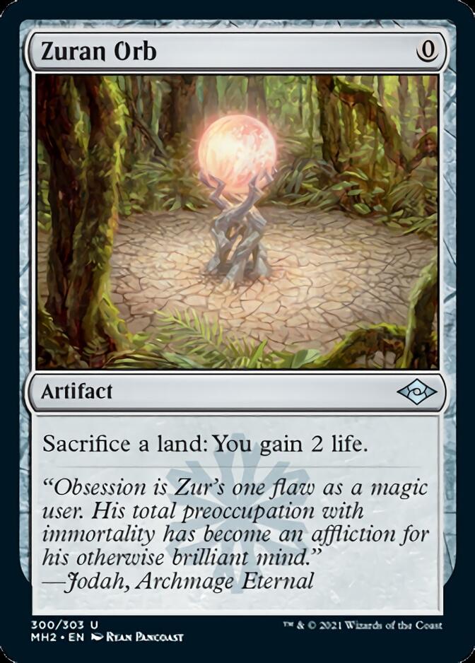 Zuran Orb (Etched Foil) [Modern Horizons 2] (MH2 300)
