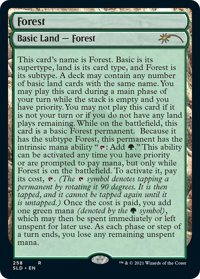 Forest (258) [Secret Lair Drop Series] (SLD 258)