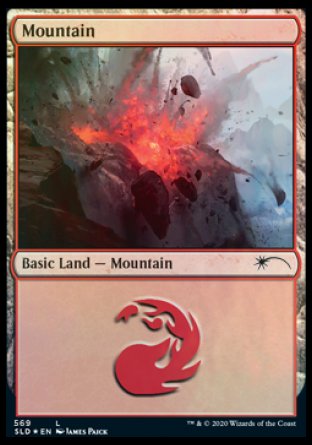 Mountain (Smashing) (569) [Secret Lair Drop Promos] (PSLD 569)