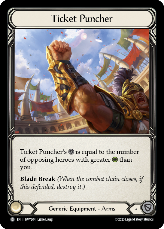 Ticket Puncher [HBY204] (Heavy Hitters)