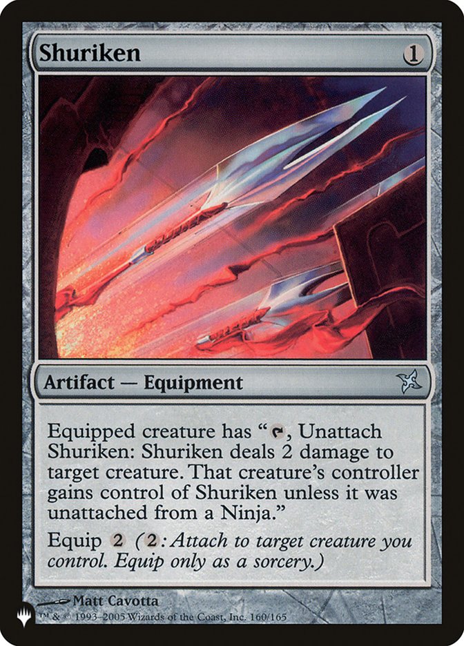 Shuriken [The List] (LBOK 160)