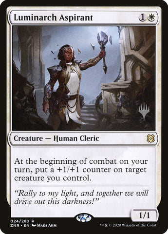 Luminarch Aspirant (Promo Pack) [Zendikar Rising Promos] (PZNR 24P)