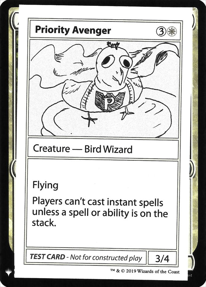 Priority Avenger [Mystery Booster Playtest Cards] (CMB1 9)